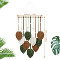 Macrame Leaf Wall Hanging Art | High & Bury