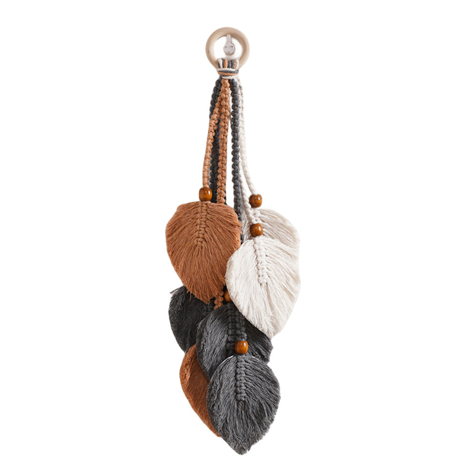 Macrame Leaf Wall Hanging Decor Model Fddd | High & Bury