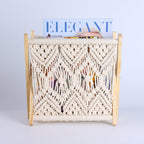 Macrame Magazine Rack | High & Bury