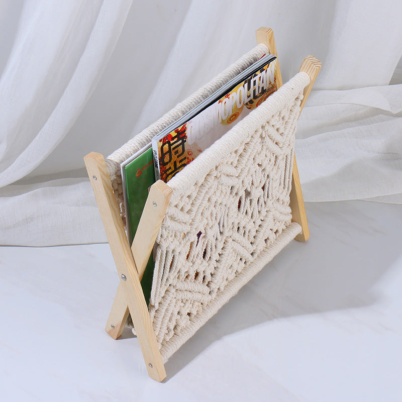 Macrame Magazine Rack | High & Bury
