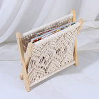 Macrame Magazine Rack | High & Bury