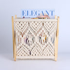 Macrame Magazine Rack | High & Bury