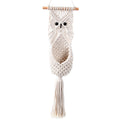 Macrame Owl Hanging Planter | High & Bury