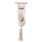 Macrame Owl Hanging Planter | High & Bury