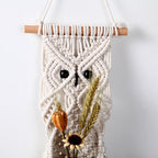 Macrame Owl Hanging Planter | High & Bury