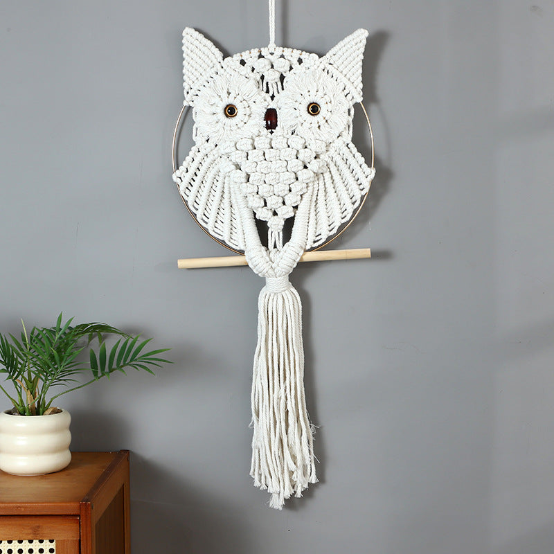 Macrame Owl Wall Hanging | High & Bury