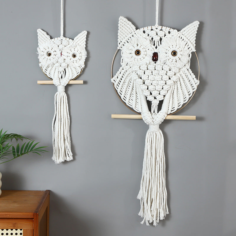 Macrame Owl Wall Hanging | High & Bury