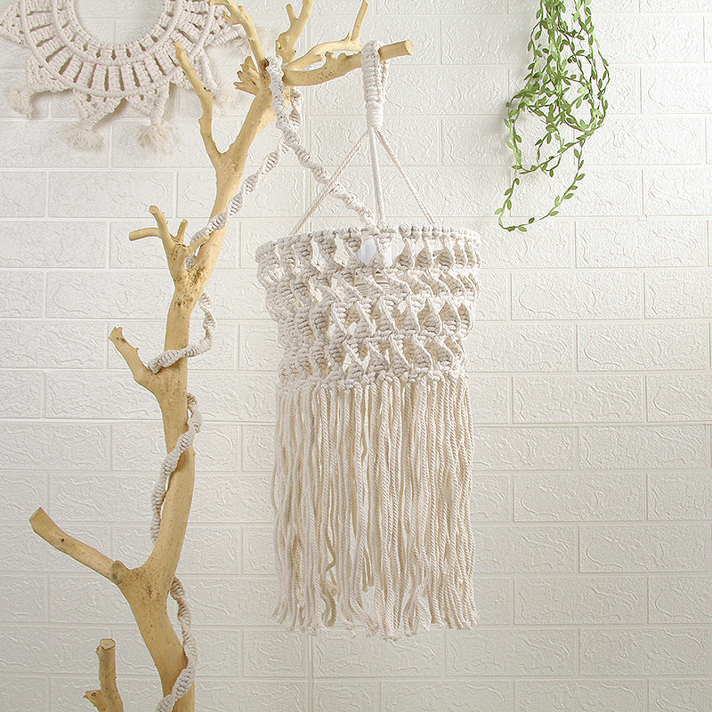 Macrame Pendant Light Fixture | High & Bury