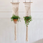 Macrame Plant Hanger 10 × 28 Inch | High & Bury