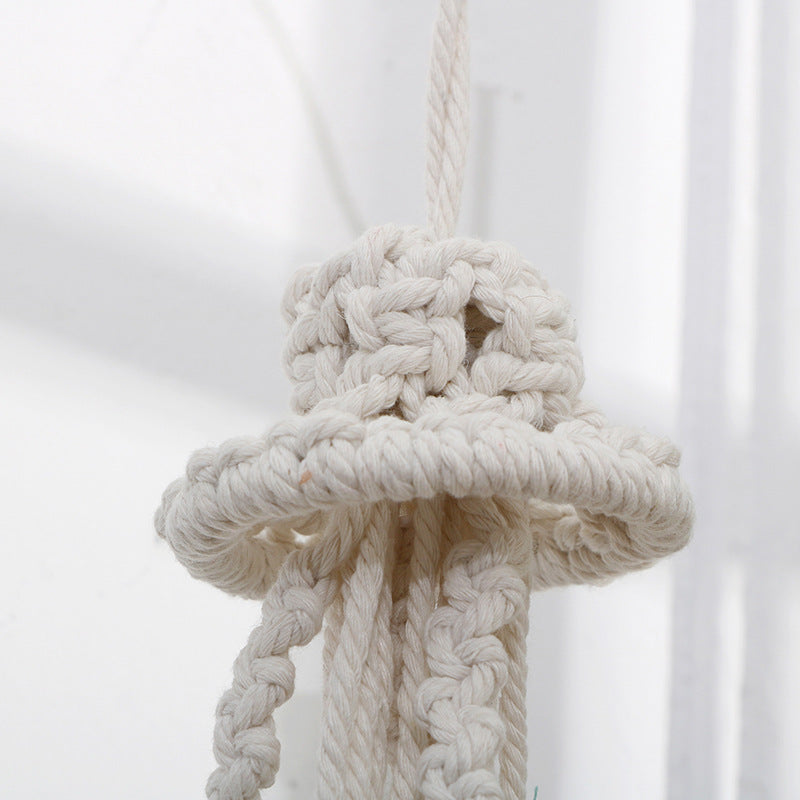 Macrame Plant Hanger Jellyfish Ornament | High & Bury