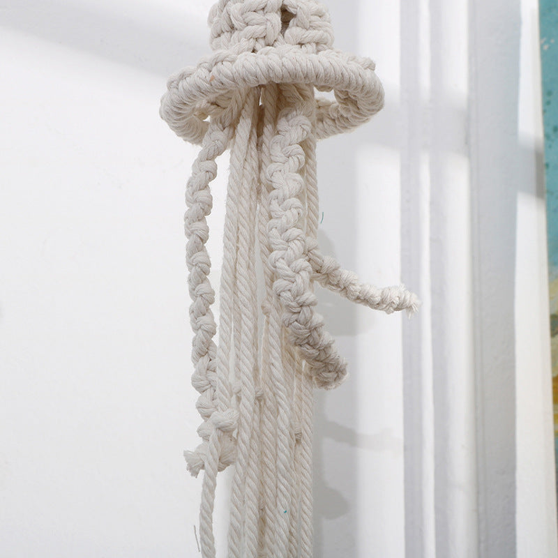 Macrame Plant Hanger Jellyfish Ornament | High & Bury