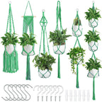 Macrame Plant Hanger Set | High & Bury