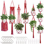 Macrame Plant Hanger Set | High & Bury