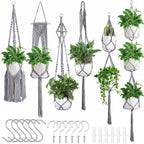 Macrame Plant Hanger Set | High & Bury