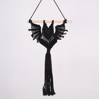 Macrame Plant Hanger with Decorative Design | High & Bury