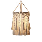 Macrame Plant Hanger with Decorative Fringes | High & Bury