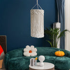 Macrame Plant Hanger with Decorative Fringes | High & Bury