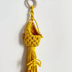 Macrame Plant Hanger with Decorative Tassels | High & Bury