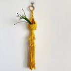 Macrame Plant Hanger with Decorative Tassels | High & Bury