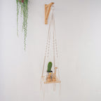 Macrame Plant Hanging Shelf | High & Bury