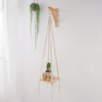 Macrame Plant Hanging Shelf | High & Bury
