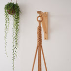 Macrame Plant Hanging Shelf | High & Bury