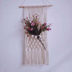 Macrame Plant Holder Flower Basket | High & Bury