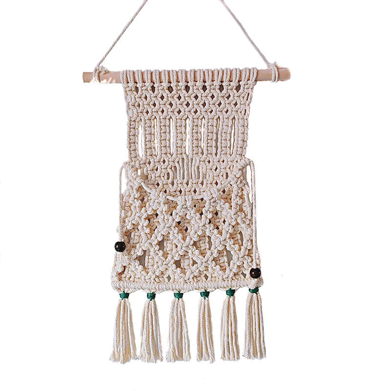Macrame Plant Holder Flower Basket | High & Bury