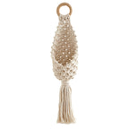 Macrame Plant Holder with Decorative Hanging Design | High & Bury