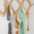 Macrame Plant Holder with Decorative Hanging Design | High & Bury