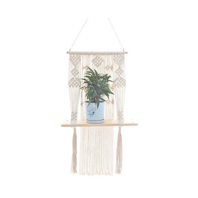 Macrame Plant Shelf | High & Bury