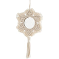 Macrame Star-Shaped Wall Mirror | High & Bury