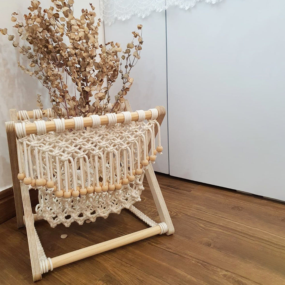Macrame Storage Basket | High & Bury