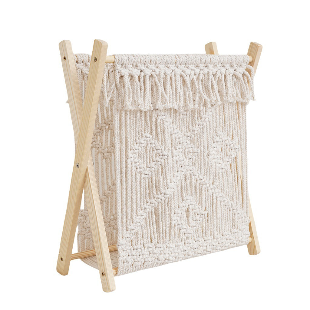 Macrame Storage Basket Model Fhoh | High & Bury
