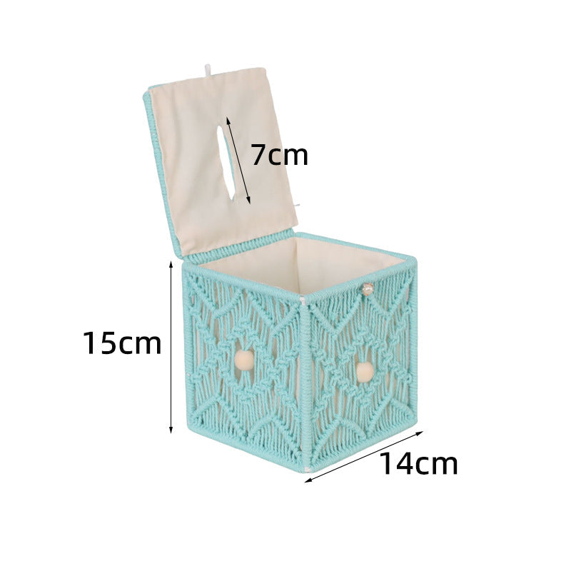 Macrame Storage Box | High & Bury