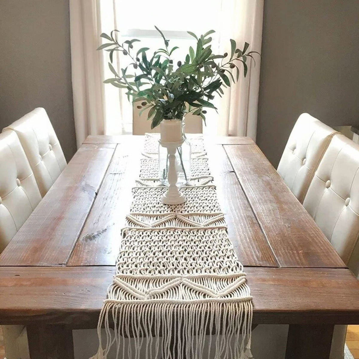 Macrame Table Runner | High & Bury