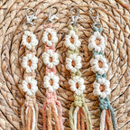 Macrame Tassel Keychain | High & Bury