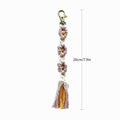 Macrame Tassel Keychain | High & Bury