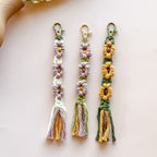 Macrame Tassel Keychain | High & Bury