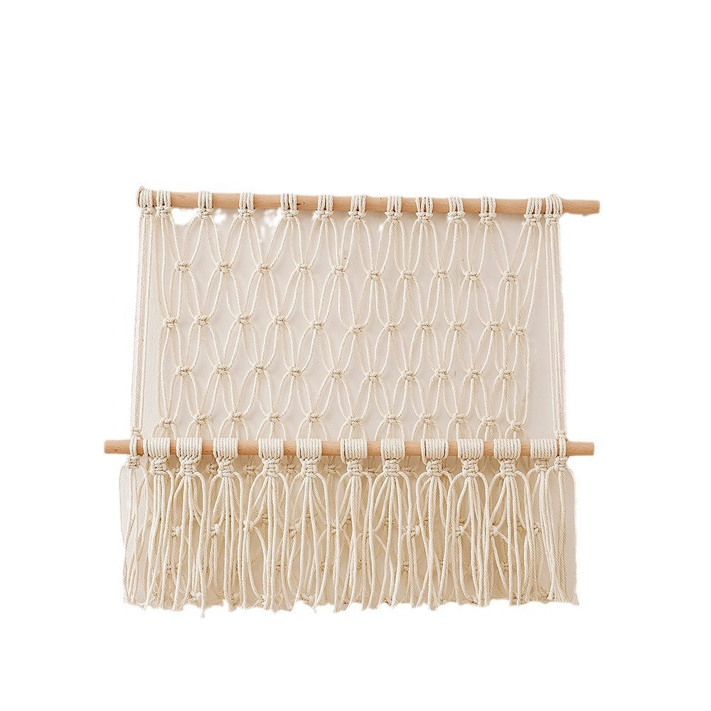 Macrame Toy Storage Hammock | High & Bury