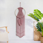 Macrame Wall Art Blue Yellow | High & Bury