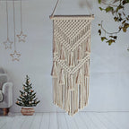 Macrame Wall Art Off White | High & Bury