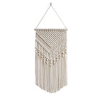 Macrame Wall Art Z040 Size Beige Cinnabar Red | High & Bury