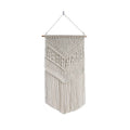 Macrame Wall Art Z040 Size Beige Cinnabar Red | High & Bury
