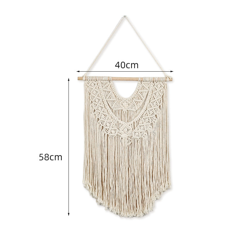 Macrame Wall Decor 16 × 23 Inch | High & Bury