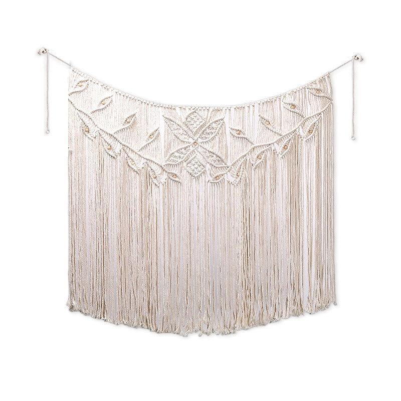 Macrame Wall Decor Cream | High & Bury
