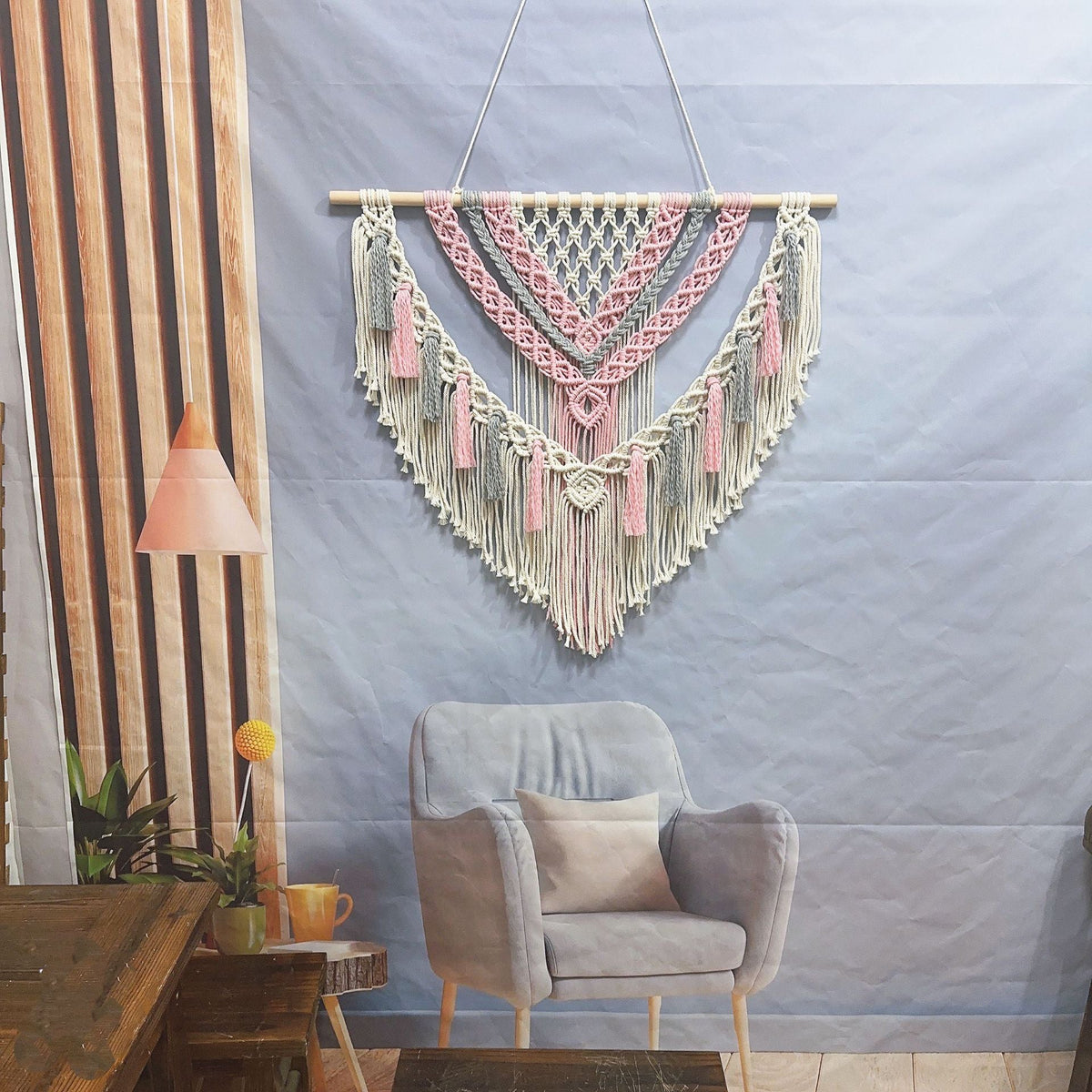 Macrame Wall Decor Piece | High & Bury