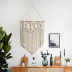 Macrame Wall Decor with Artistic Details | High & Bury