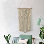 Macrame Wall Decor with Artistic Details | High & Bury