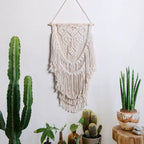 Macrame Wall Decor with Artistic Details | High & Bury